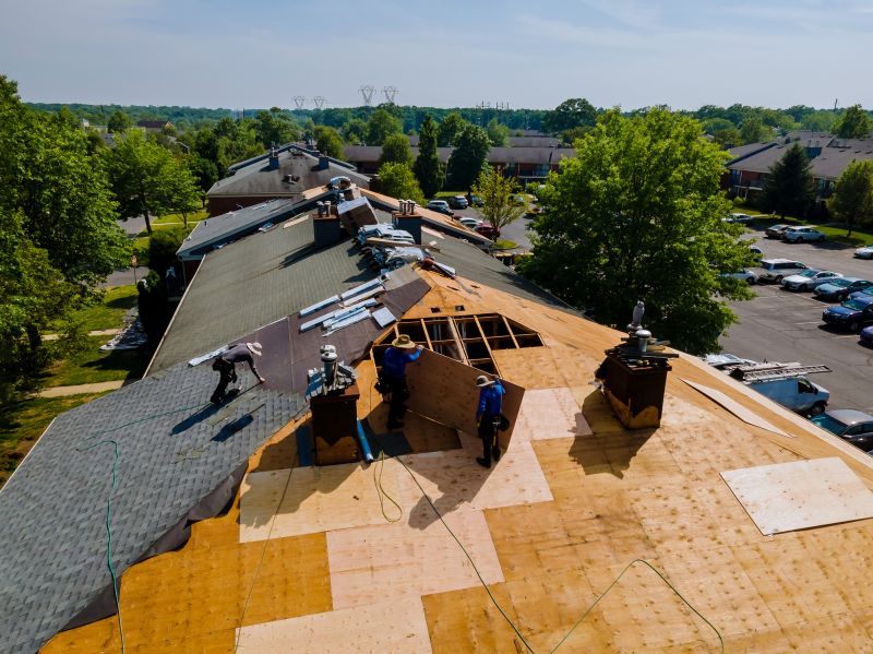 Roofing Work in Action
